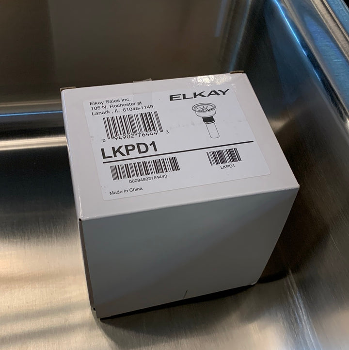 Elkay Dayton 25" Drop In Single Basin Stainless Steel Kitchen Sink GE12521L3 WITH BLEMISH DISPLAY MODEL