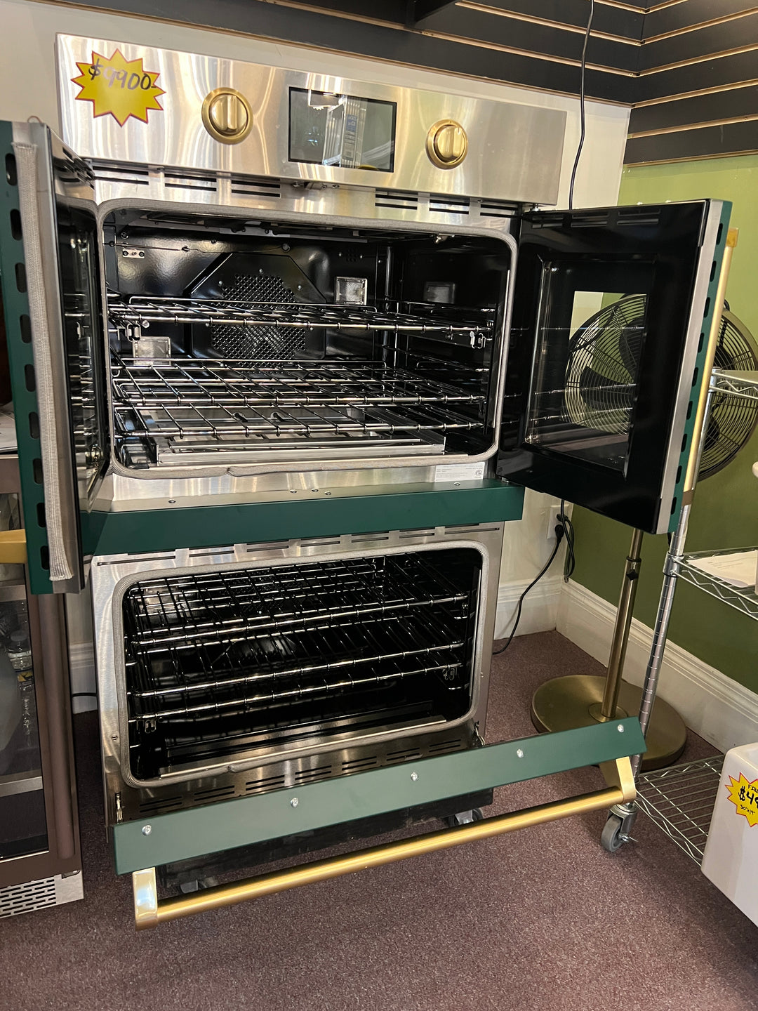 BlueStar BSDEWO30SDV3CFPLT30 Inch Double Electric Wall Oven *NEW DISPLAY