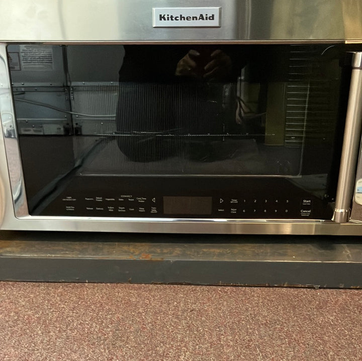KitchenAid KMHC319ESS 30 Inch Over-the-Range Microwave Oven with 1.9 cu. ft. NEW DISPLAY STAINLESS STEEL