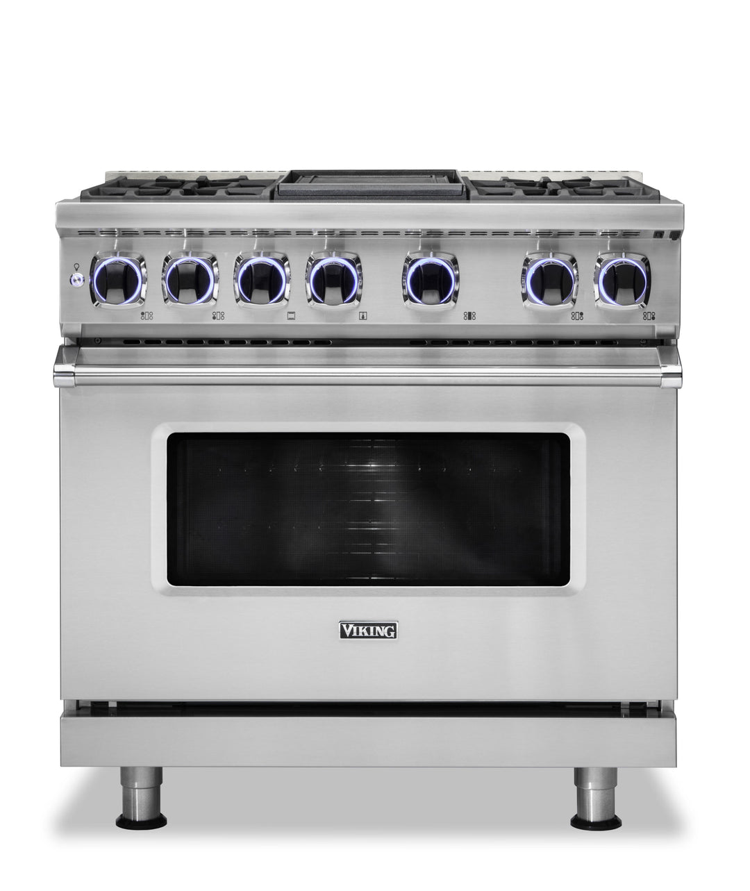 Viking 7 Series  VDR73624GSS
36 Inch Freestanding Dual Fuel Range *NEW DISPLAY