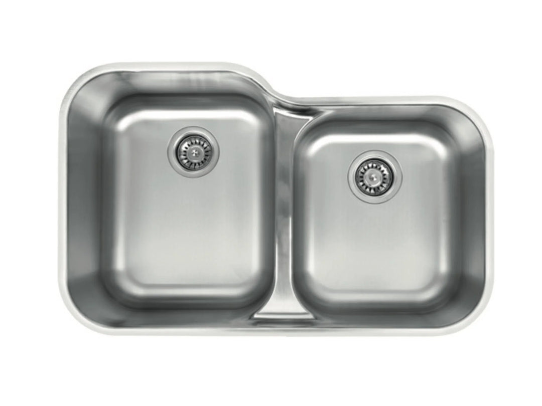 L AND J STAINLESS STEEL UNDERMOUNT SINK X 8.5"     32" X 20.5"