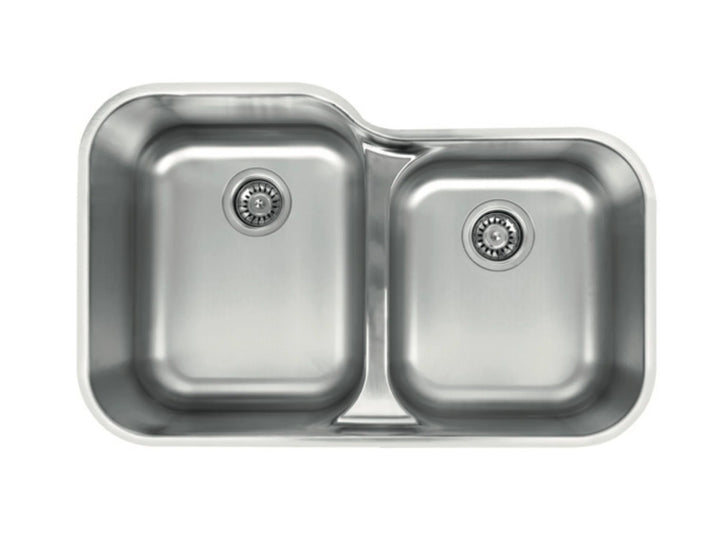 L AND J STAINLESS STEEL UNDERMOUNT SINK X 8.5"     32" X 20.5" DISPLAY MODEL