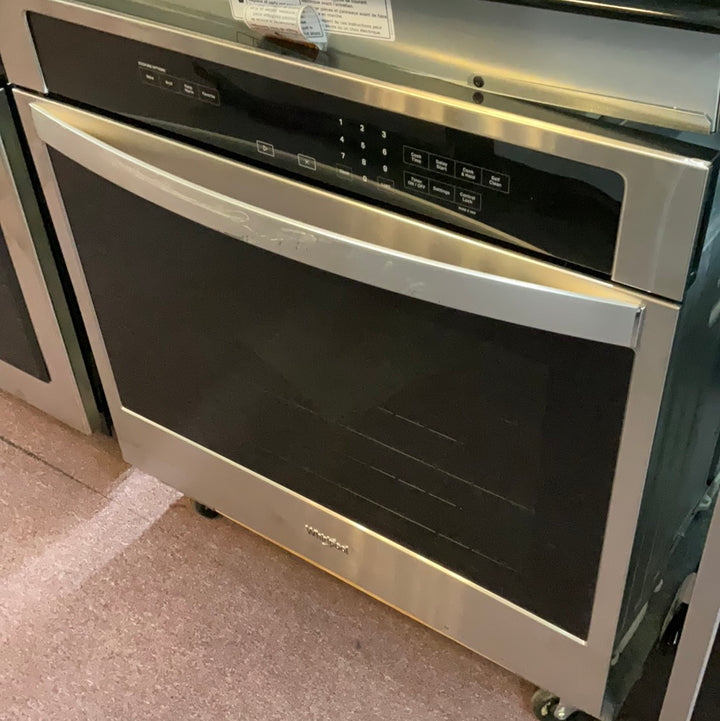 Whirlpool  Single wall oven WITH FIT system WOS31ES0JS Stainless Steel LOANER (Blemished on front) DISPLAY MODEL