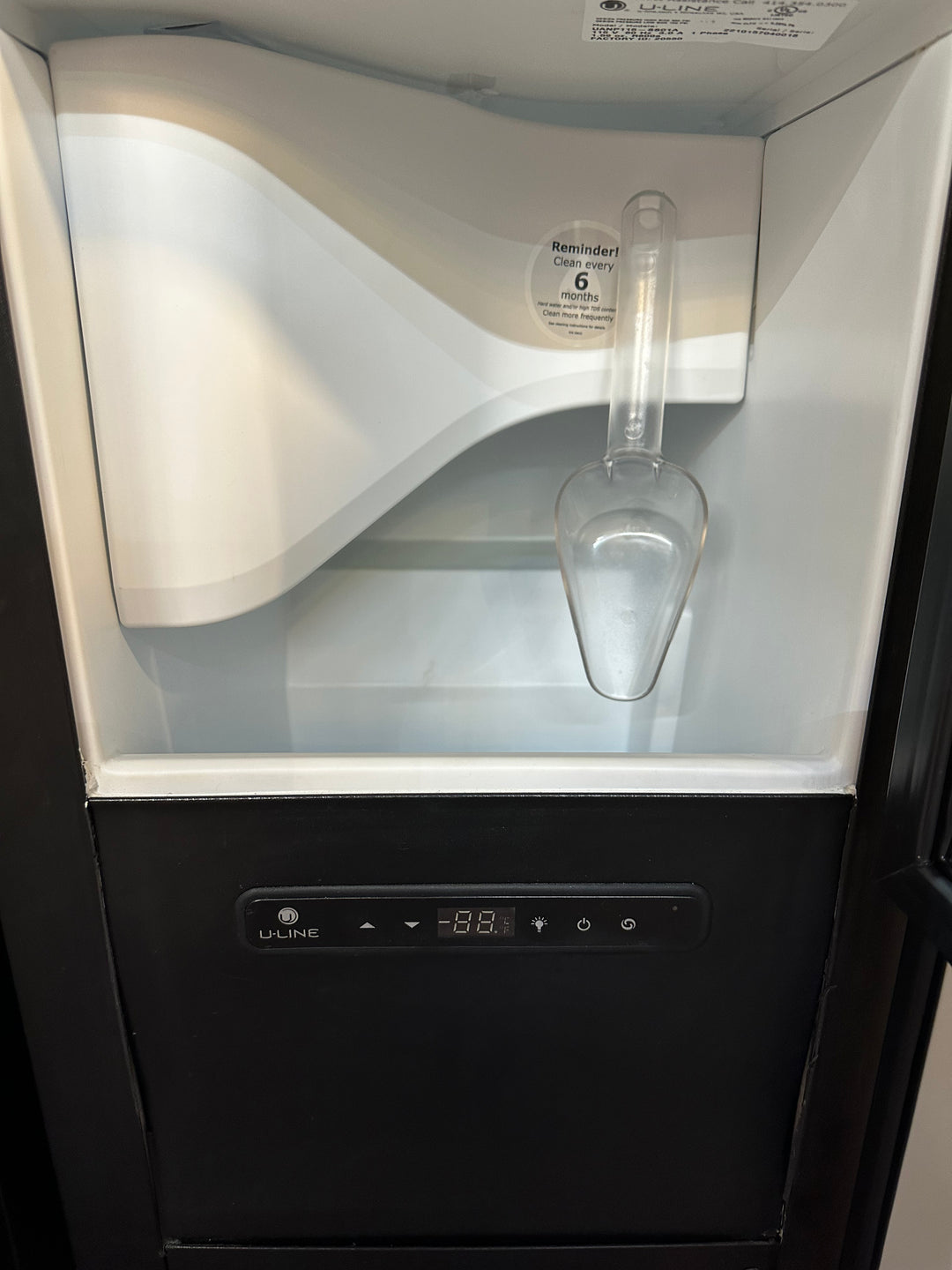 U-Line  UANP115SS01A 15 Inch Freestanding/Built-In Ice Maker Nugget Ice, ADA Compliant