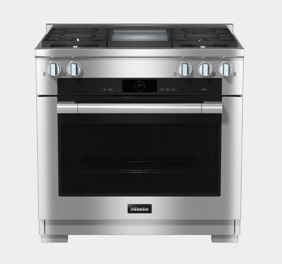 Miele 36" Range
HR 1936-3 G DF GD Clean Touch Steel *NEW DISPLAY *BLEMISHED