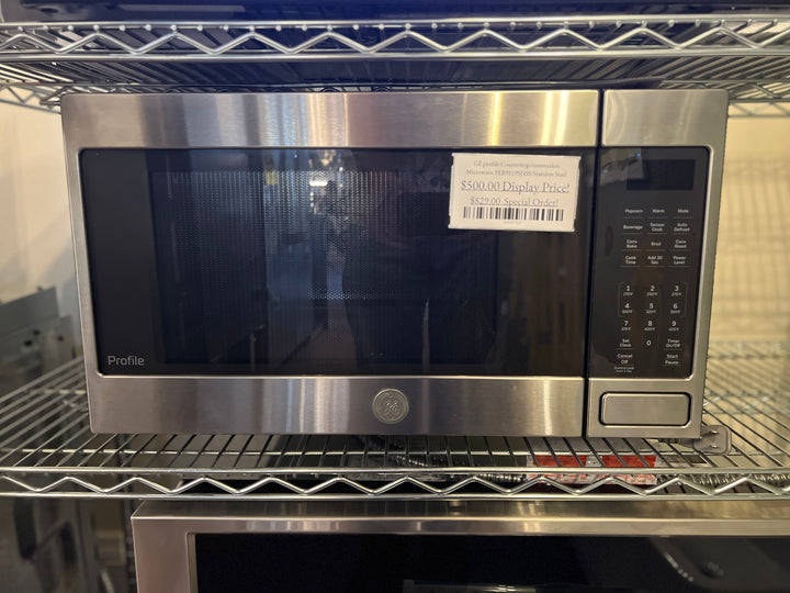 GE profile Countertop/convection Microwave PEB9159SJ3SS Stainless Steel DISPLAY MODEL