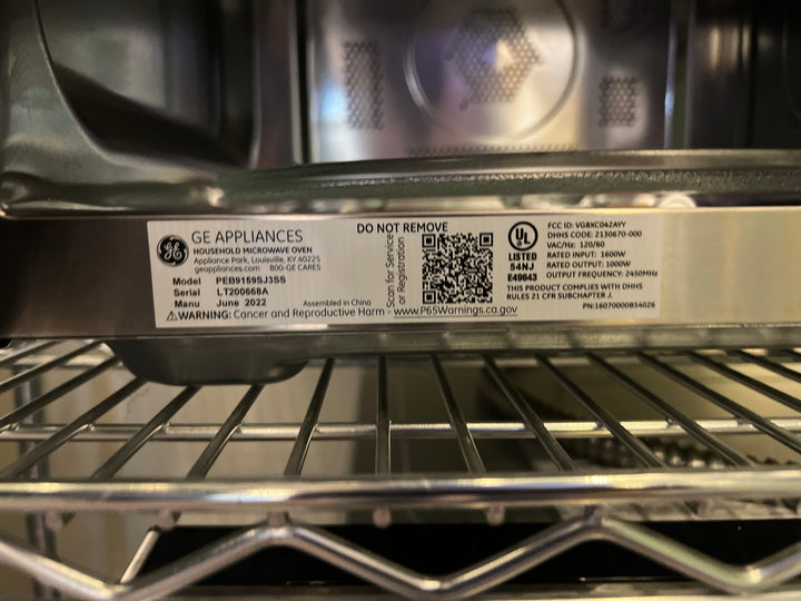 GE profile Countertop/convection Microwave PEB9159SJ3SS Stainless Steel DISPLAY MODEL