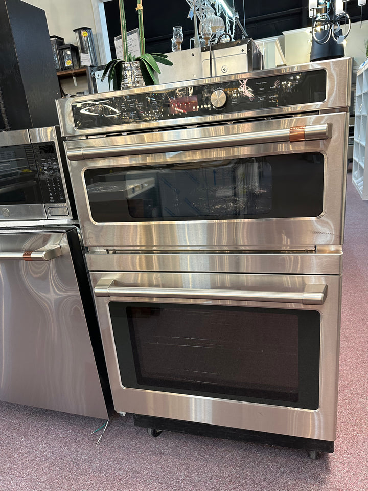 Cafe CTC912P2NS1 30 Inch Double Combination Electric Wall Oven with 6.7 Cu. Ft. Total Oven Capacity *BLEMISHED *DISPLAY MODEL