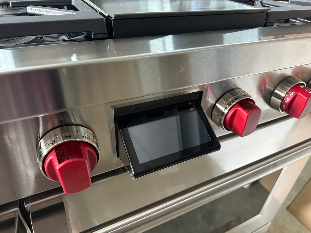 Wolf M Series DF48650GSP 48 Inch Freestanding Dual-Fuel Smart Range *BLEMISHED *NEW DISPLAY