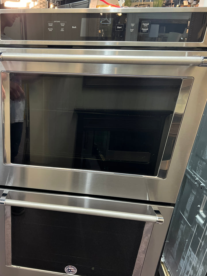 KitchenAid 30 Inch Double Convection Smart Electric Wall Oven Stainless Steel KODE900HSS New Display