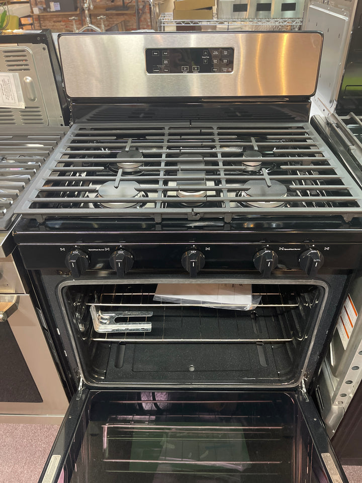 Whirlpool 30 Inch Freestanding Gas Range with 5 Sealed Burners WFG505M0MS NEW DISPLAY MODEL