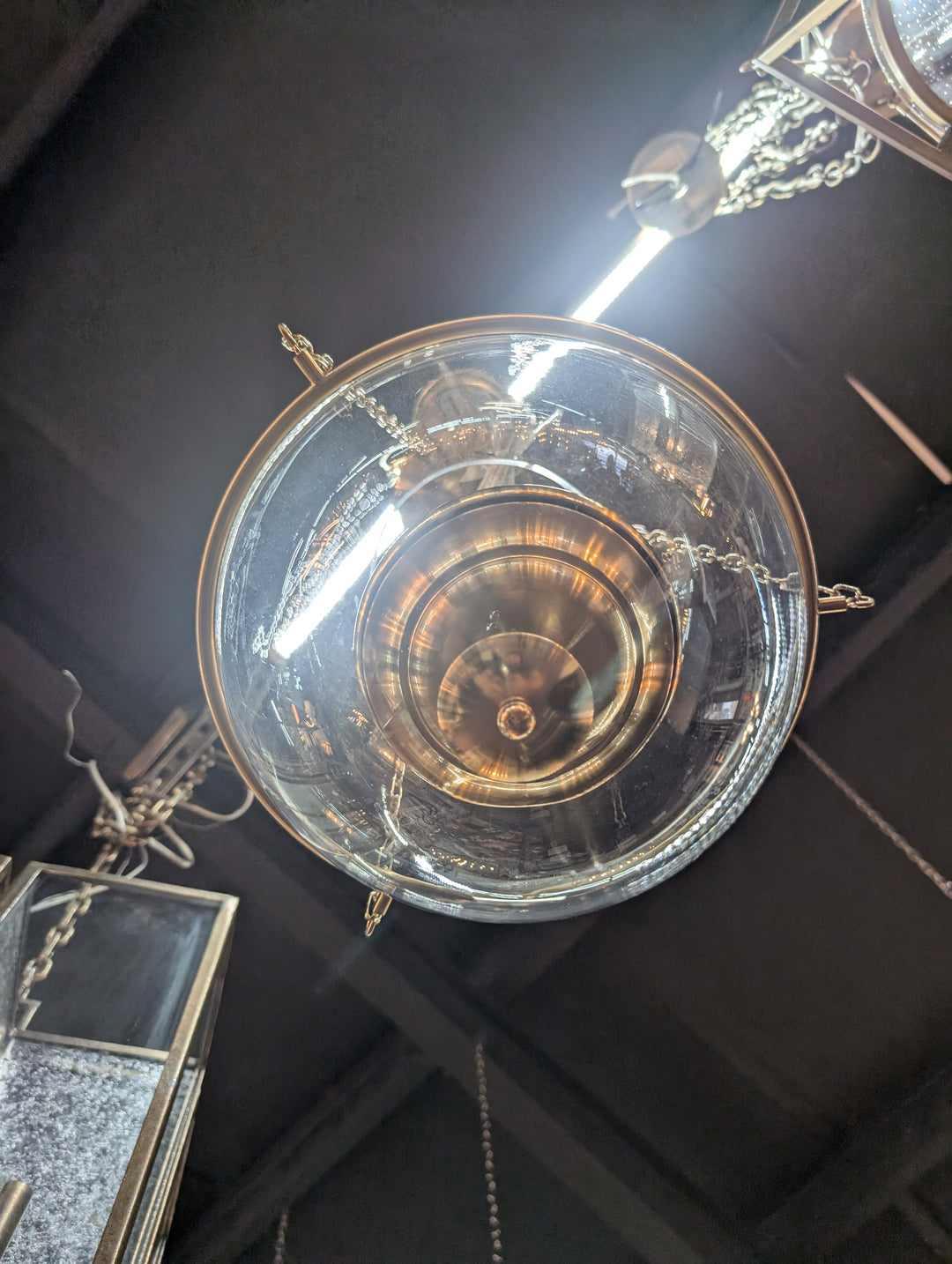 Nuvo Lighting Odyssey 3 Light 15" Wide Pendant Model: 60/6942 Vintage Brass *NEW DISPLAY