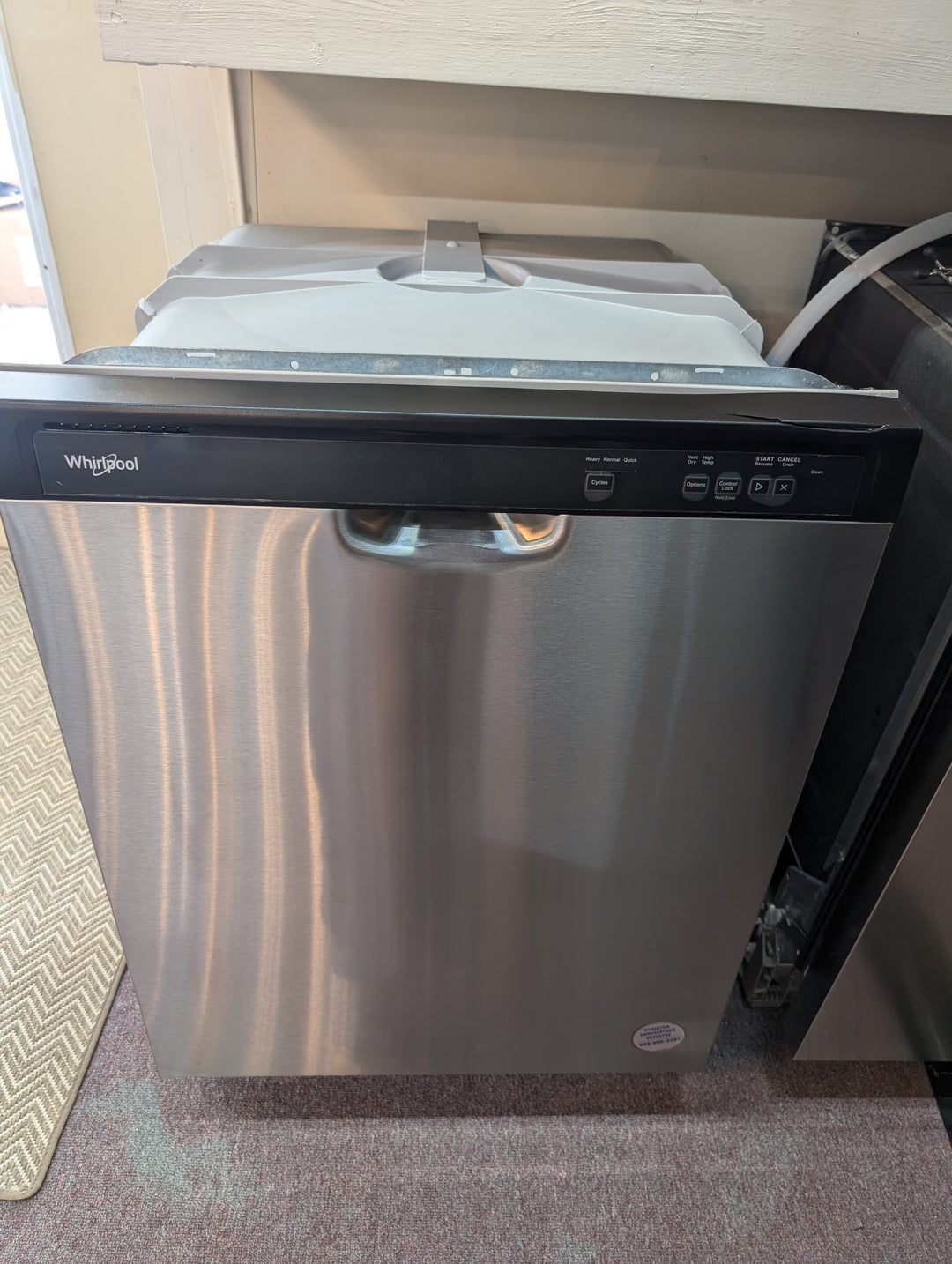 Whirlpool WDF332PAMS 24 Inch Full Console Dishwasher