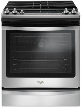 Whirlpool 30" Gas Range  Slide-In Gas Range with 5 Sealed Burners WEG745H0FS DISPLAY MODEL