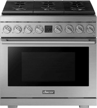 DACOR Transitional 36" Gas Convection Smart RANGE 6 Burners DOP36P86GLS *NEW DISPLAY