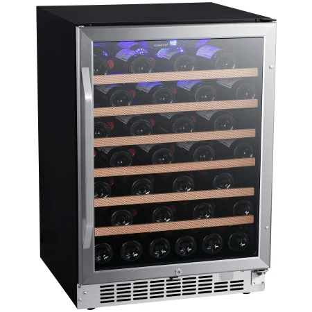 EdgeStar 24 Inch Wide 53 Bottle Built-In Single Zone Wine Cooler Stainless Steel CWR532SZ BLEMISHED* DISPLAY MODEL