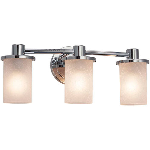 Justice Fusion LED 20 inch Brushed Nickel Bath Bar Wall Light in 2100 Lm LED, Ribbon DISPLAY MODEL