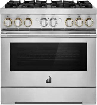 JennAir Rise JDRP436HL 36 Inch Smart Dual Fuel Professional Range *WORKING DISPLAY