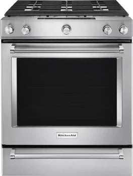 KitchenAid KSDB900ESS 30 Inch Slide-in Dual Fuel Range *NEW DISPLAY