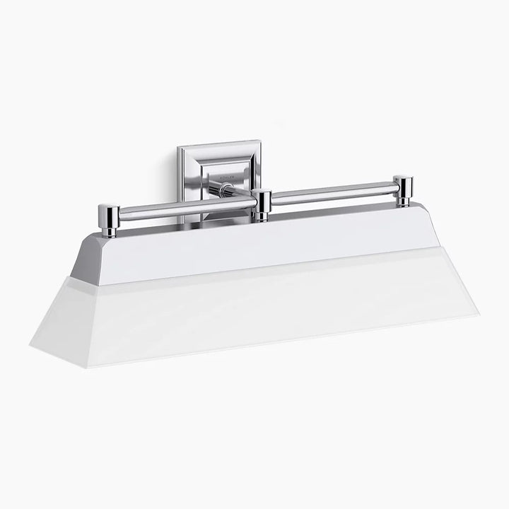 Kohler K-23690-LED-CPL Memoirs 24.19-in W Polished Chrome LED Wall Sconce DISPLAY MODEL