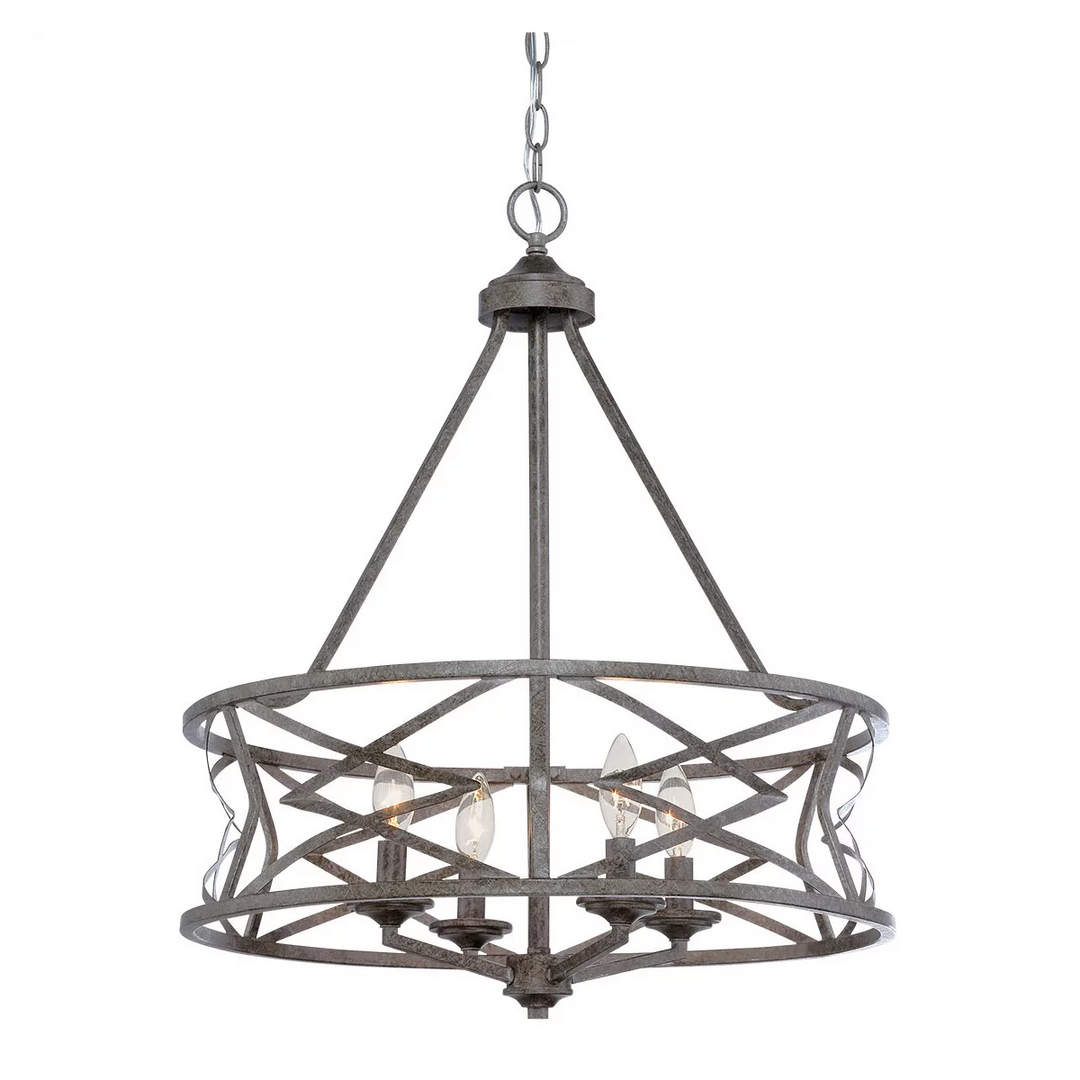 Millennium Lighting - 2174 - Lakewood - 4 Light Chandelier-26 Inches Tall and 21 Inches Wide