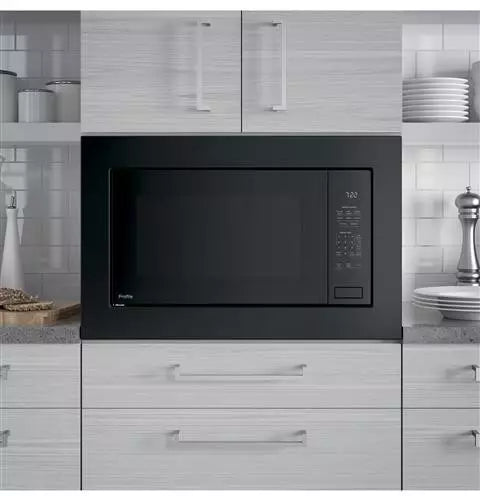 GE Profile PEB7227DLBB 2.2 cu. ft. Built-In Microwave with Sensor Cook Black DISPLAY MODEL