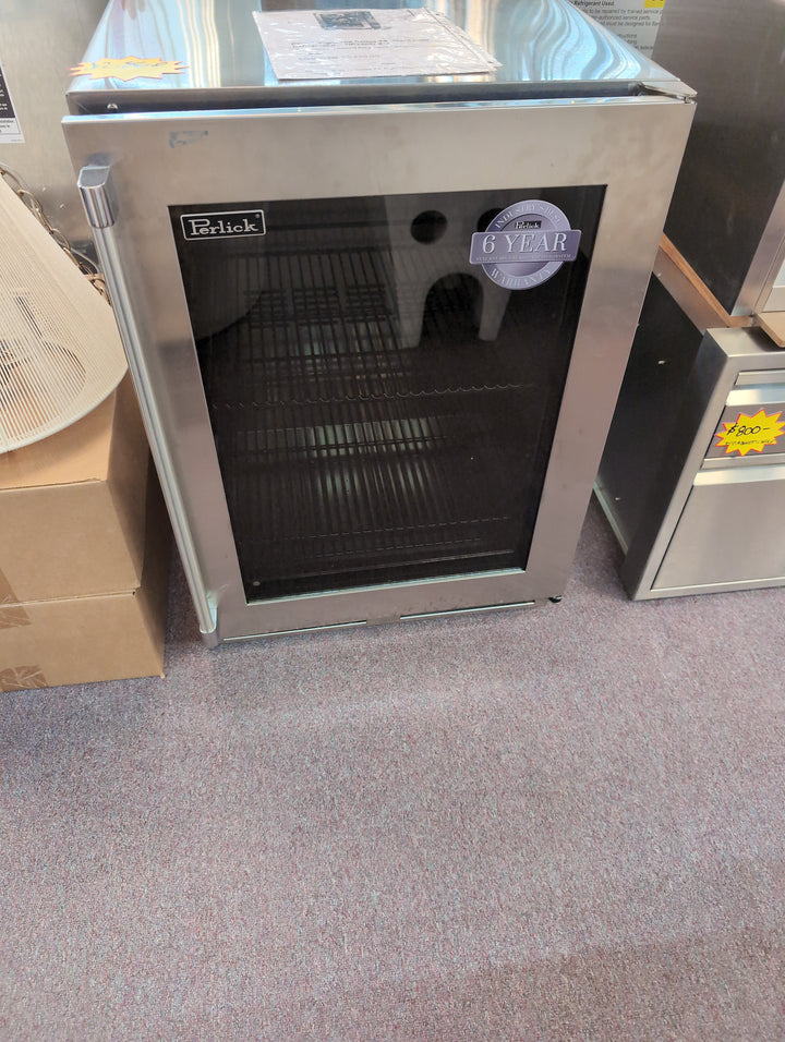 Perlick Signature Series 24″ Glass Door Refrigerator – HP24RO-4