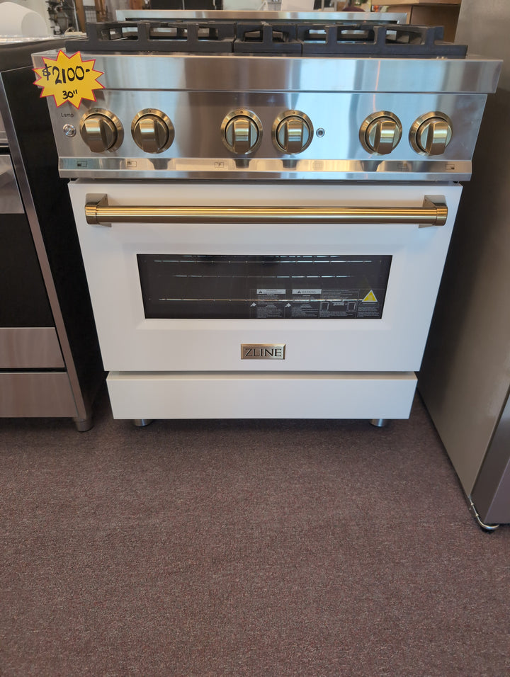 ZLINE RA30
30 Inch Freestanding Professional Dual Fuel Range *New display