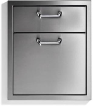 Lynx Professional Grill Series LDW19 19 Inch Stainless Steel Double Drawers *DISPLAY