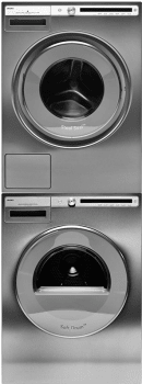 ASKO ASWADRET41143
Stacked Front Load Washer and Electric Dryer Set in Titanium with ironing board pullout Asko HI1153T *Display *Blemishes