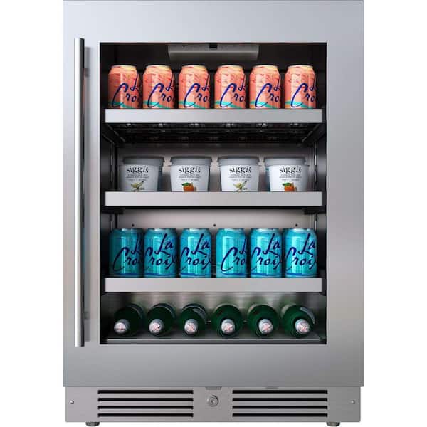 Landmark L3124UI1BSGRH 24 Inch Wide 154 Can Capacity Beverage Cooler *Display Model