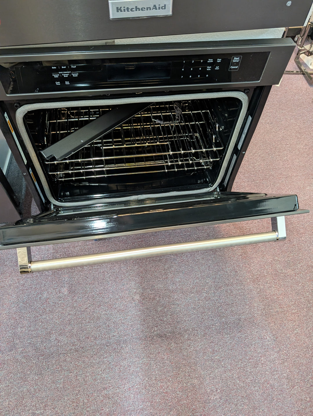 KitchenAid KOSE500EBS
30 Inch Single Convection Electric Wall Oven *BLEMISHED