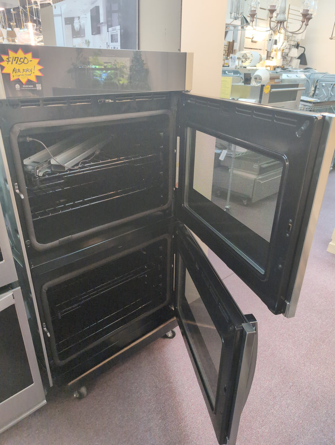 GE Profile PTD700RSNSS
30 Inch Smart Convection Double Wall Oven *Display Model