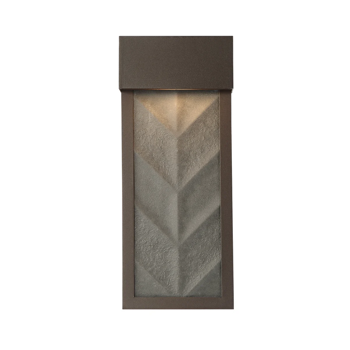 Signature Hardware Dilling 15" Tall LED Outdoor Wall Sconce 453468 DISPLAY MODEL